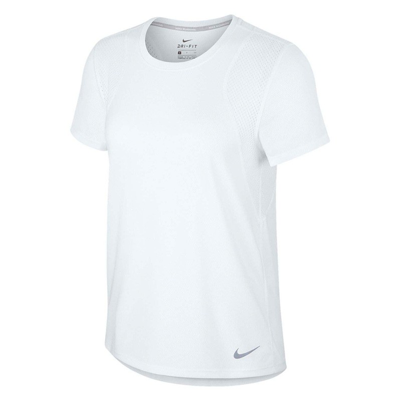 Футболка женская Nike Short-Sleeve Running Top белая 890353-100 изображение 1