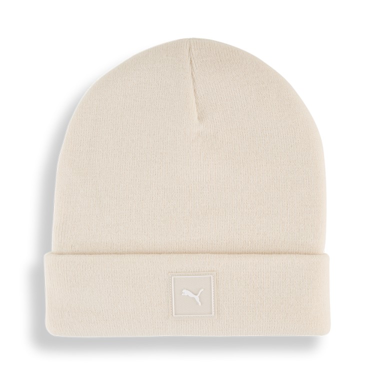 Шапка  Puma WARDROBE ESS High Crown Beanie молочная 02640905