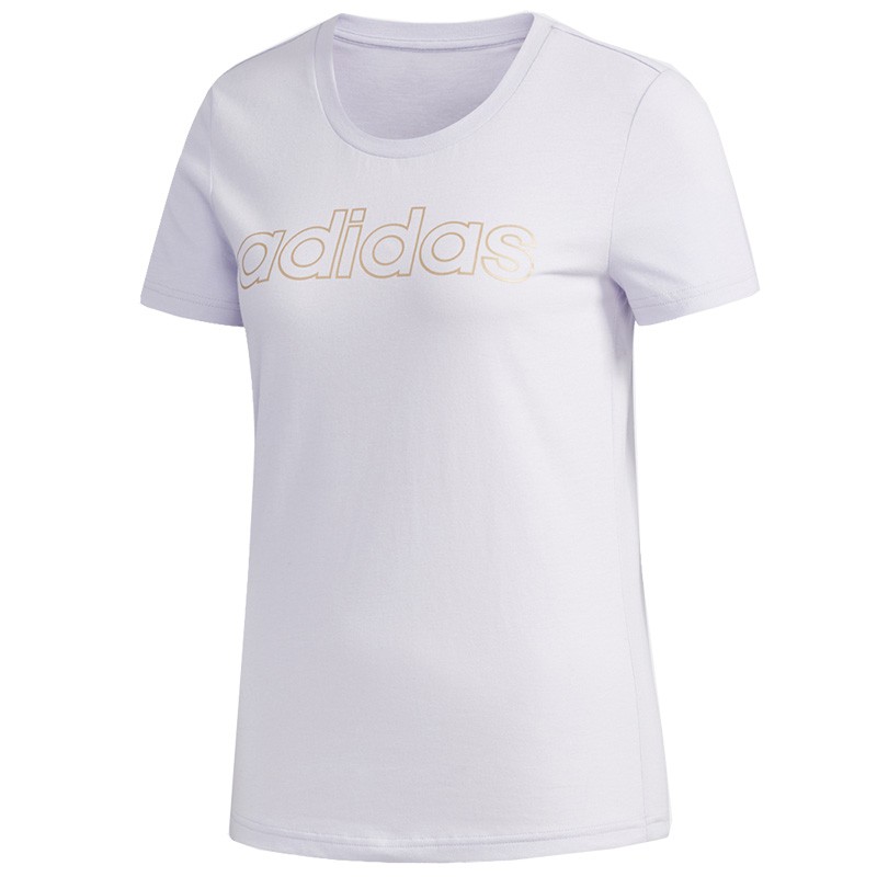 Футболка женская Adidas E BRANDED T белая FL9290 изображение 1