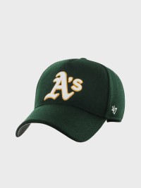 Бейсболка 47 Brand OAKLAND ATHLETICS CHAIN STITCH зелена CHSMD18WIS-DG изображение 2