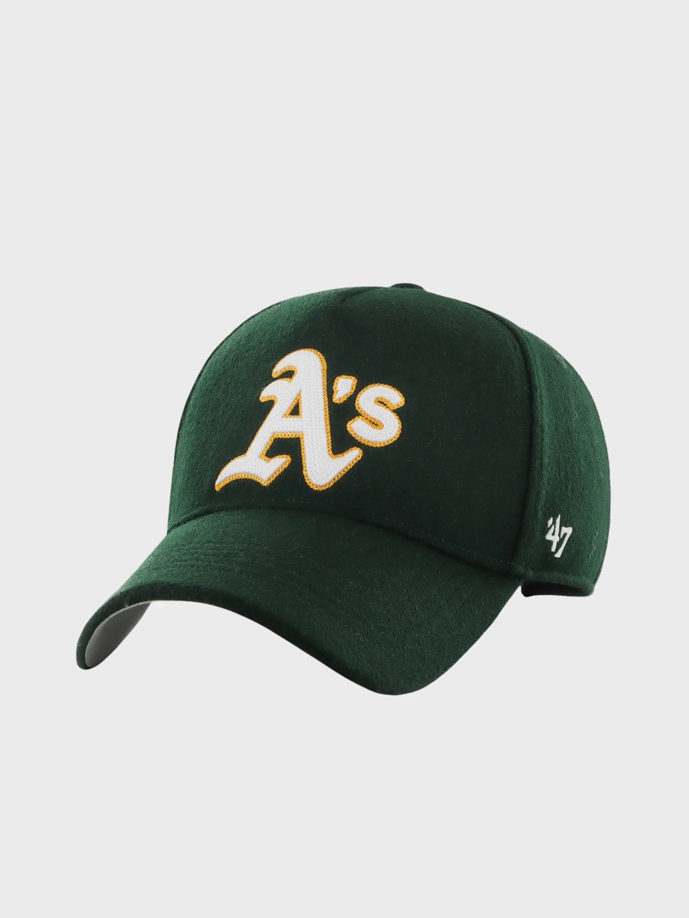 Бейсболка 47 Brand OAKLAND ATHLETICS CHAIN STITCH зелена CHSMD18WIS-DG — фото 2