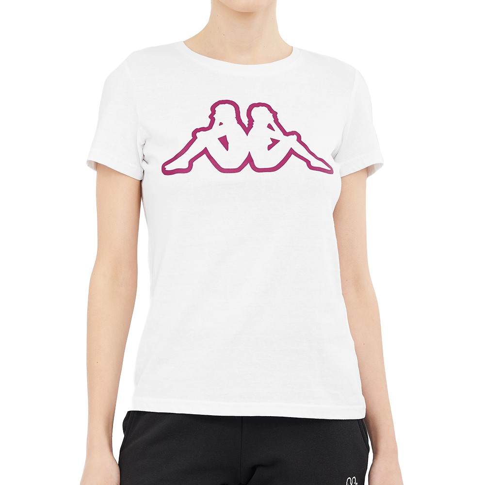 Футболка жіноча Kappa біла 107993-00 изображение 1