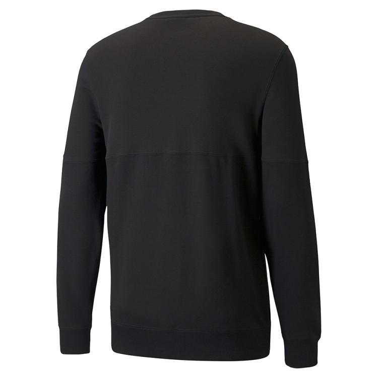 Толстовка мужские Puma Modern Basics Crew черная 58934701 изображение 2