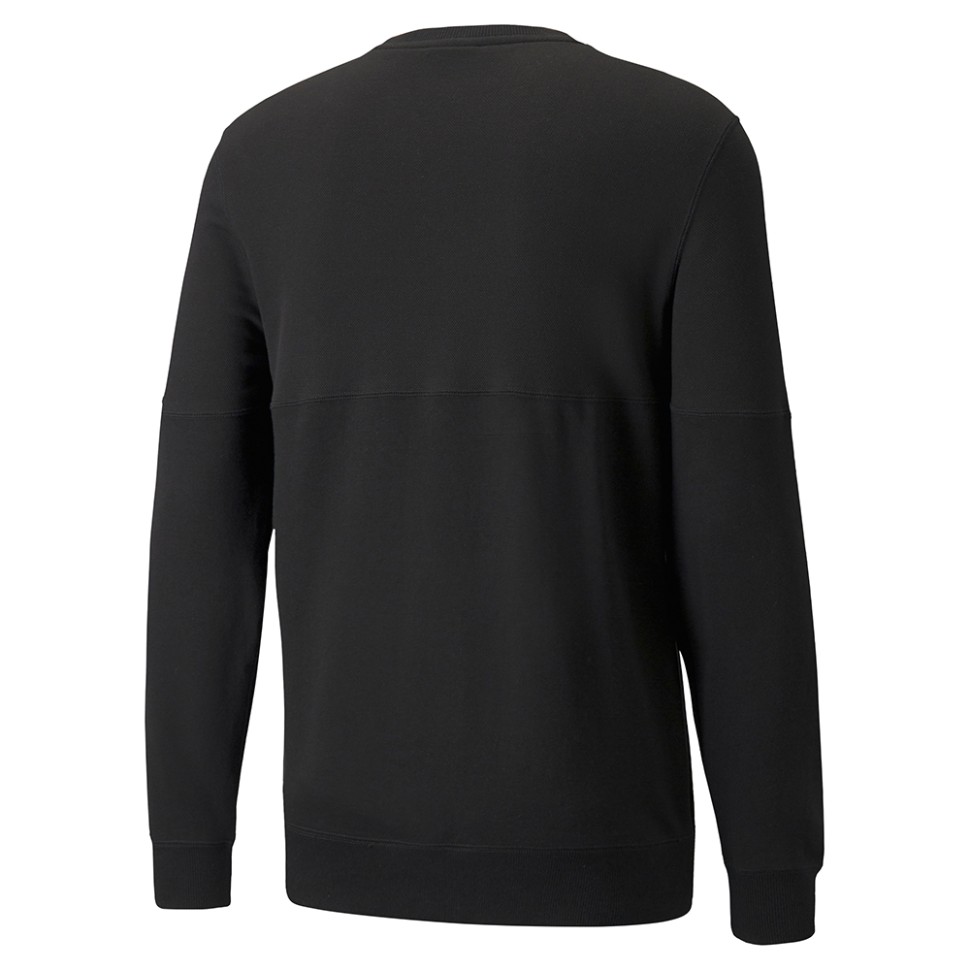 Толстовка мужские Puma Modern Basics Crew черная 58934701 изображение 2