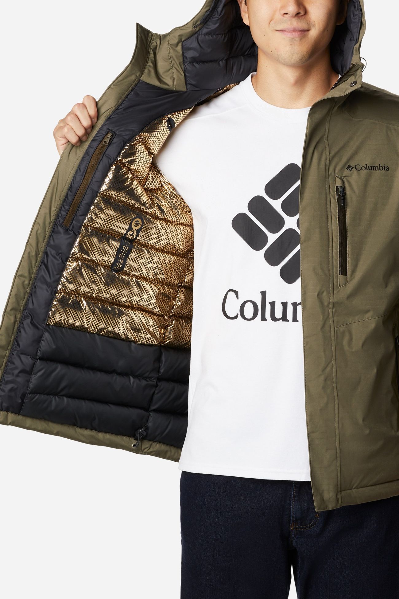 Куртка чоловіча Columbia Oak Harbor™ Insulated Jacket хакі 1958661-397 изображение 4