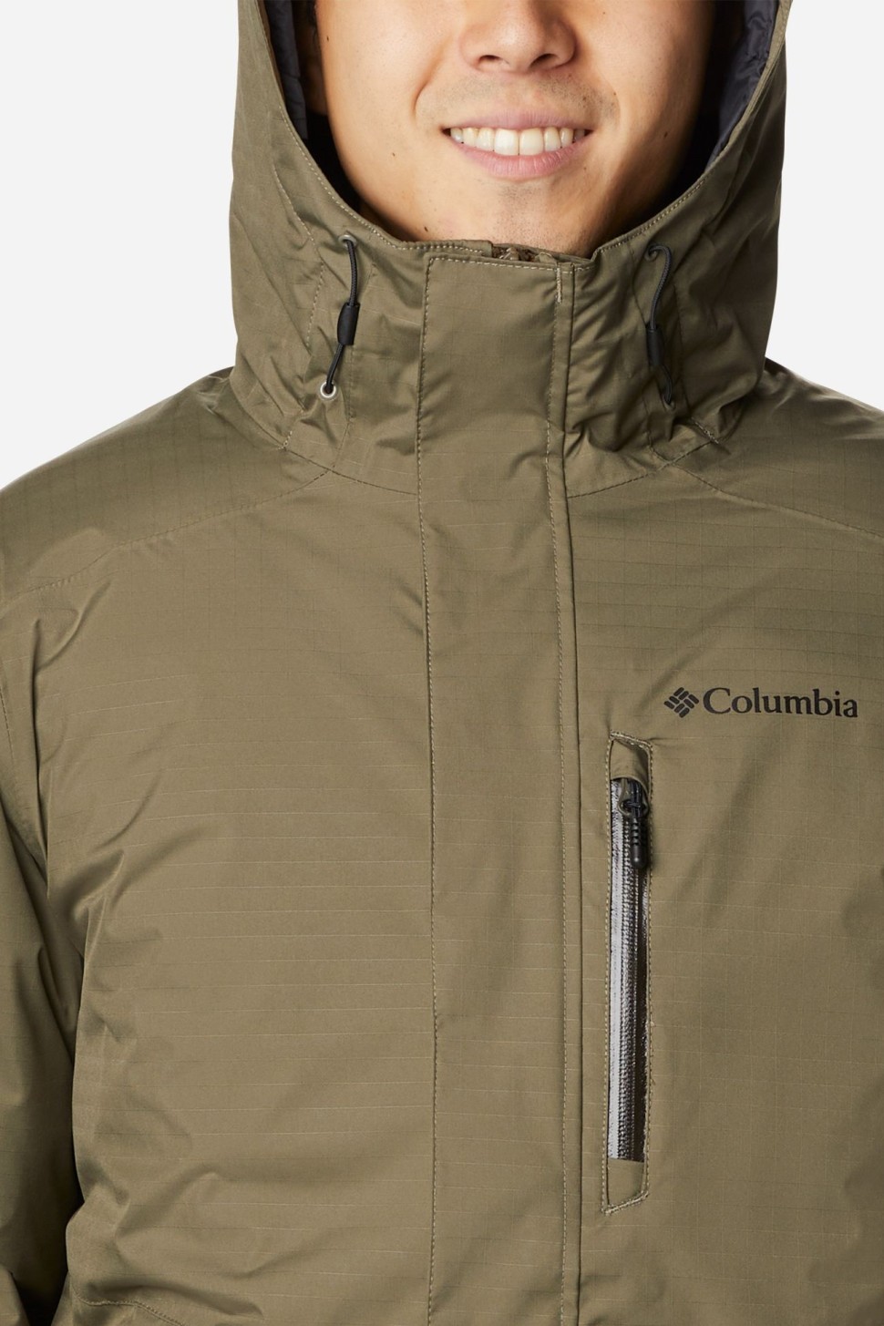 Куртка чоловіча Columbia Oak Harbor™ Insulated Jacket хакі 1958661-397 — фото 5