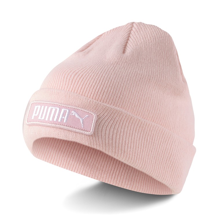 Шапка Puma Puma Classic Cuff Beanie розовая 02343403 изображение 1