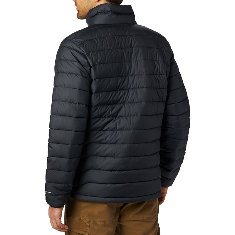 Куртка мужская Columbia Powder Lite Jacket черная 1698001-012 изображение 2