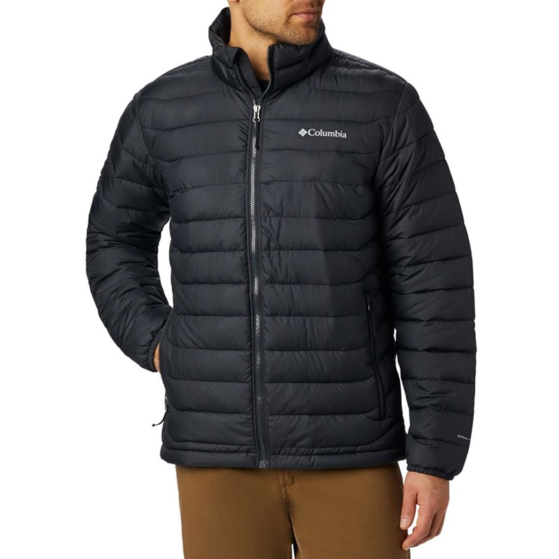 Куртка мужская Columbia Powder Lite Jacket черная 1698001-012 изображение 1
