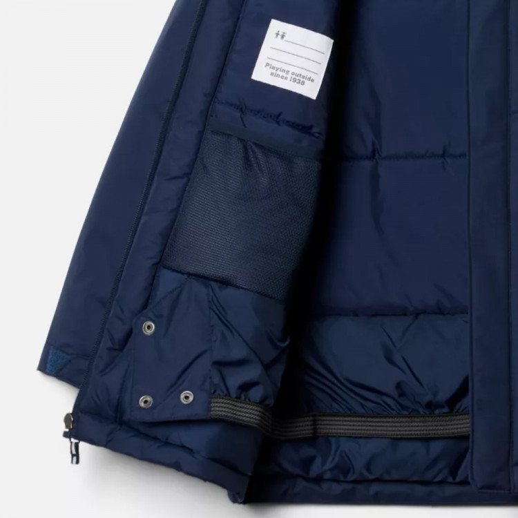 Куртка детская для мальчиков Columbia Alpine Free Fall™ II Jacket темно-синяя 1863451-464 изображение 3