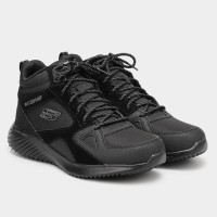 Ботинки мужские Skechers Bounder черные 232280 BBK изображение 4