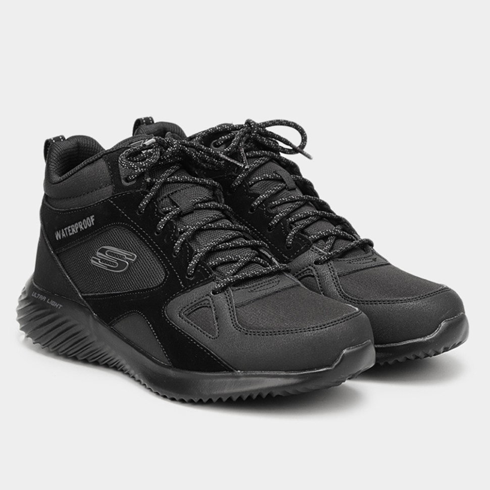 Ботинки мужские Skechers Bounder черные 232280 BBK изображение 4
