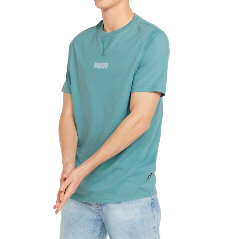 Футболка мужская Puma Modern Basics синяя 84740750 — Sport City Футболка мужская Puma Modern Basics синяя 84740750