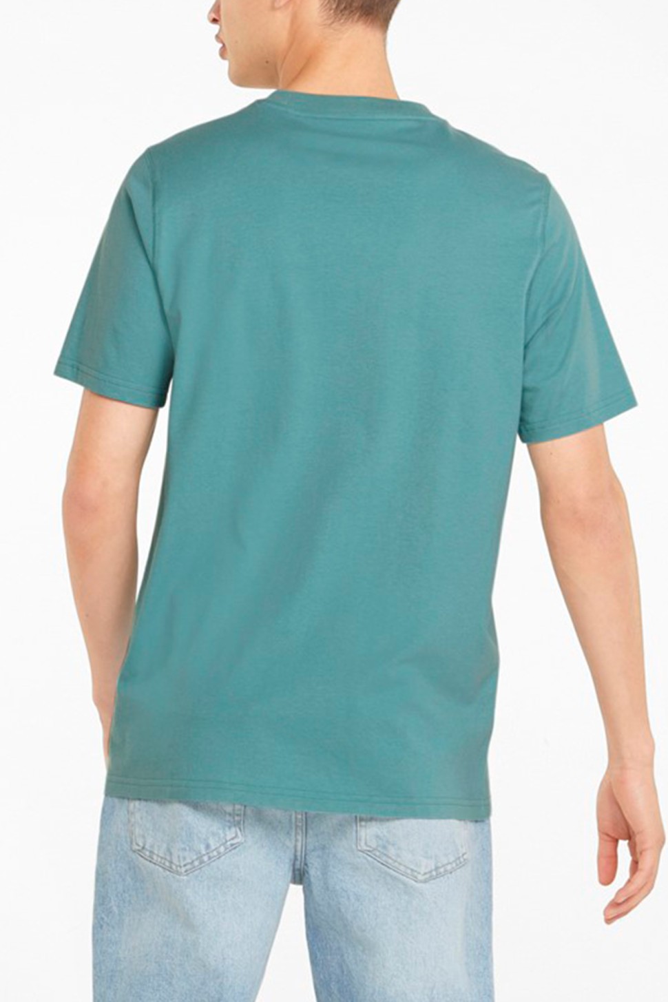 Футболка мужская Puma Modern Basics синяя 84740750 — фото 3 — Sport City Футболка мужская Puma Modern Basics синяя 84740750 — фото 3