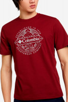 Футболка чоловіча Columbia Timber Point™ Graphic Tee червона 2022251-664 изображение 2