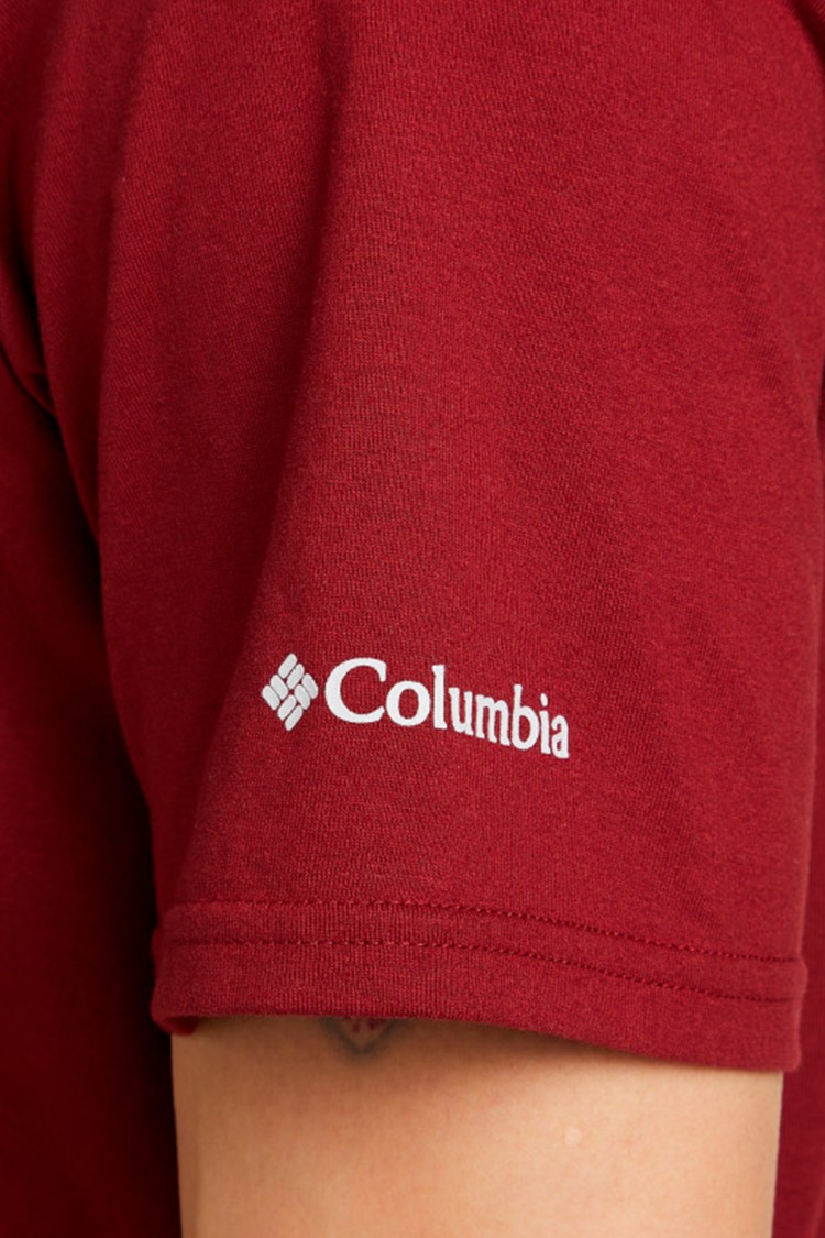 Футболка чоловіча Columbia Timber Point™ Graphic Tee червона 2022251-664 изображение 5