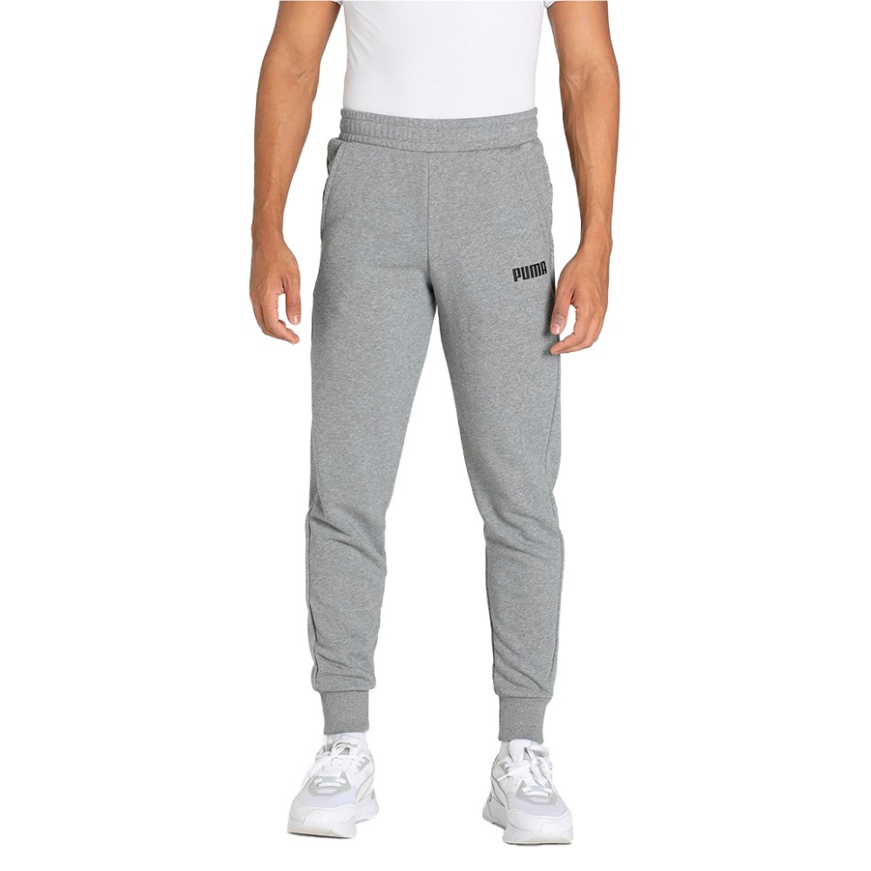 Штани чоловічі Puma ESS PUMA Pants TR cl M сірі 84723402 — фото 1