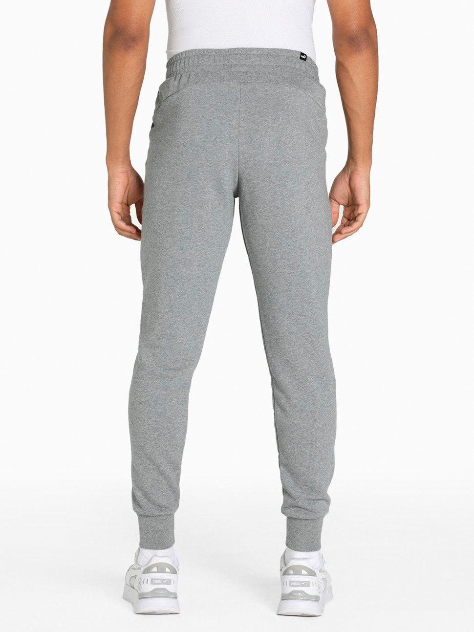 Штани чоловічі Puma ESS PUMA Pants TR cl M сірі 84723402 — фото 3