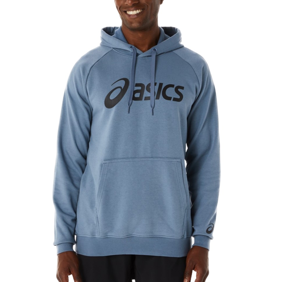 Толстовка мужская Asics BIG ASICS OTH HOODIE голубая 2031A984-409 — Sport City Толстовка мужская Asics BIG ASICS OTH HOODIE голубая 2031A984-409