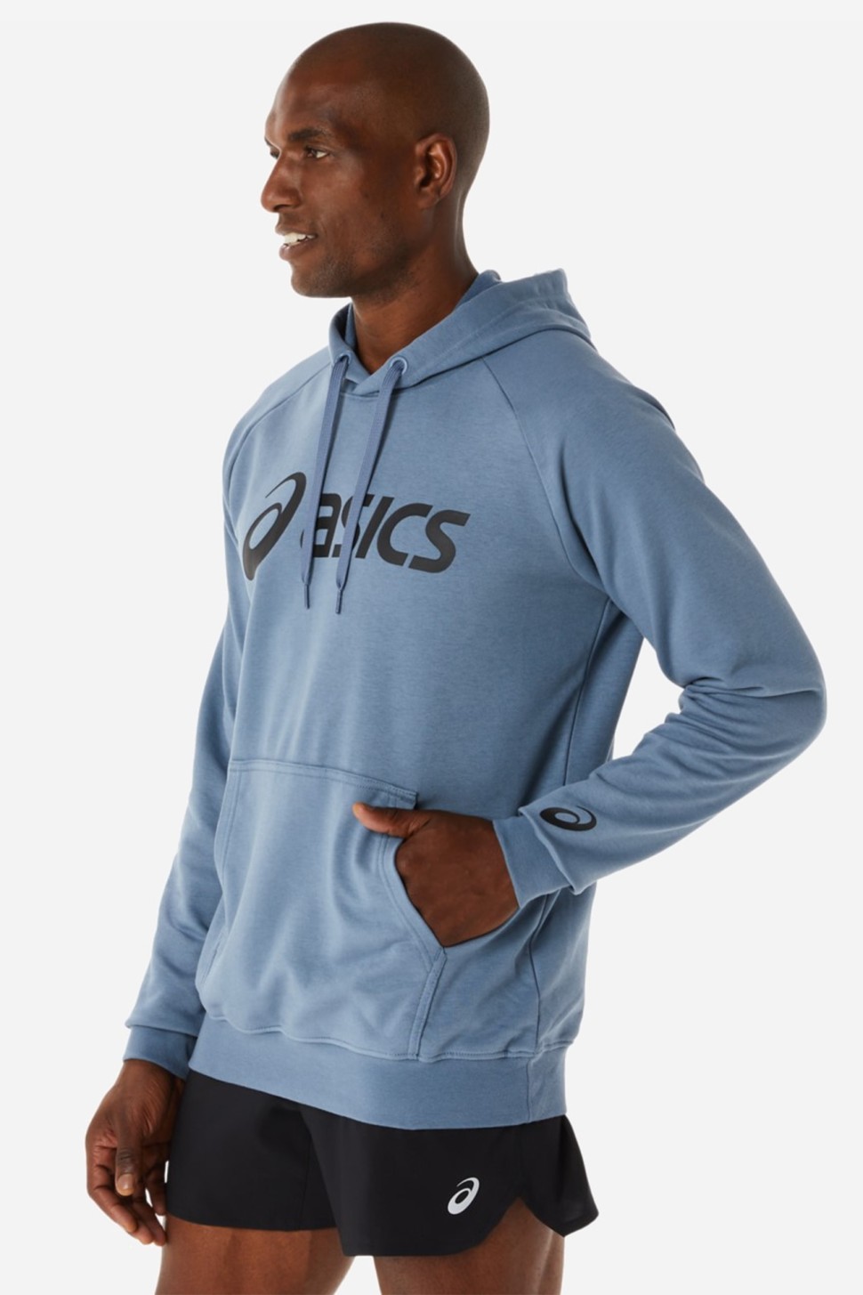 Толстовка мужская Asics BIG ASICS OTH HOODIE голубая 2031A984-409 — фото 3 — Sport City Толстовка мужская Asics BIG ASICS OTH HOODIE голубая 2031A984-409 — фото 3