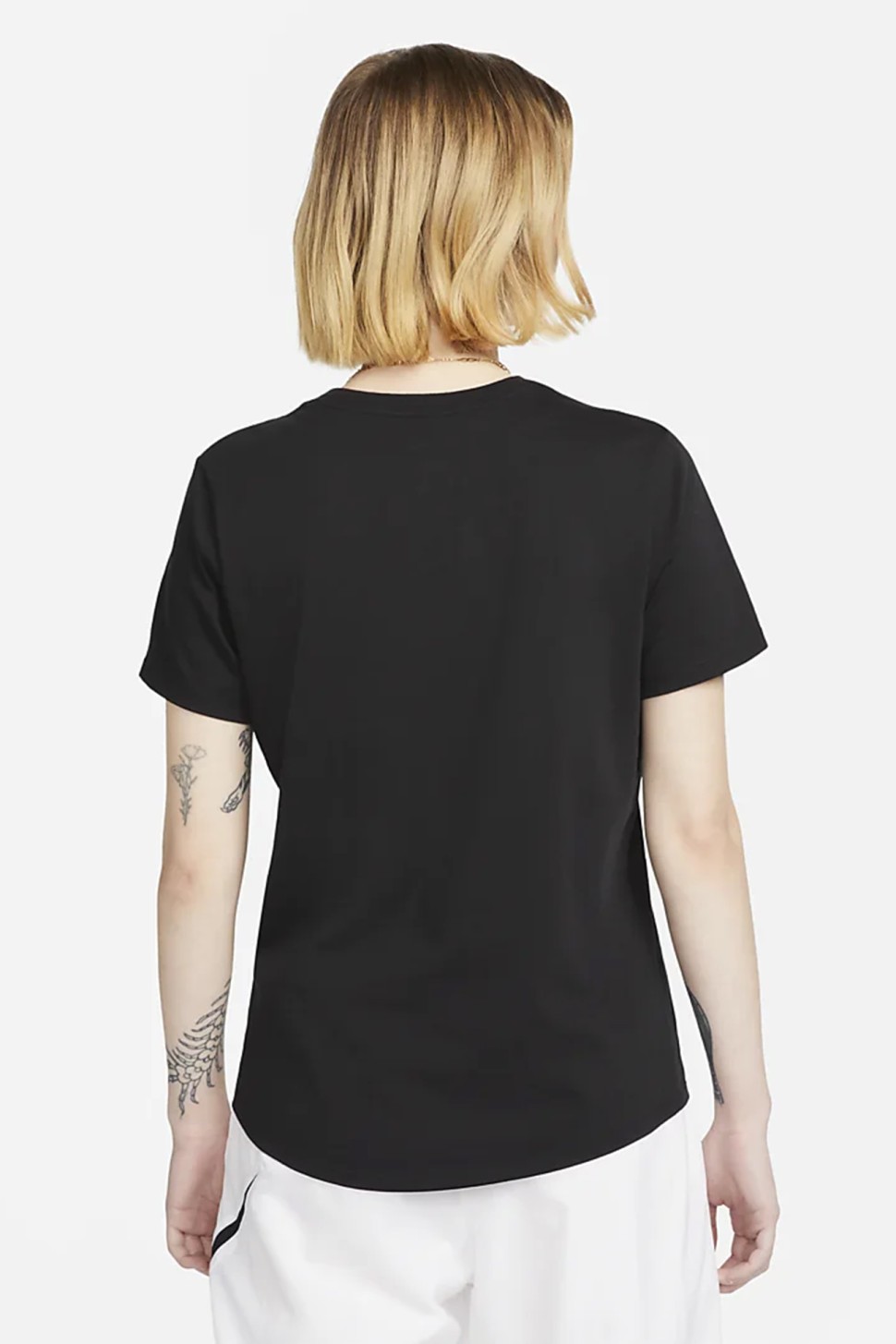 Футболка жіноча Nike W NSW TEE CLUB чорна DX7902-010 — фото 4