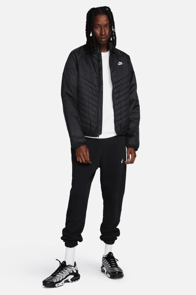 Куртка чоловіча Nike M NK WR TF MIDWEIGHT PUFFER чорна FB8195-010 изображение 4
