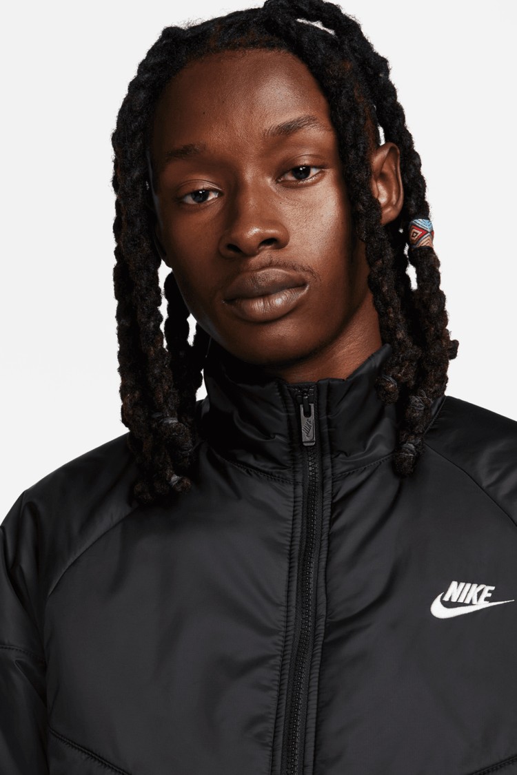 Куртка чоловіча Nike M NK WR TF MIDWEIGHT PUFFER чорна FB8195-010 изображение 5