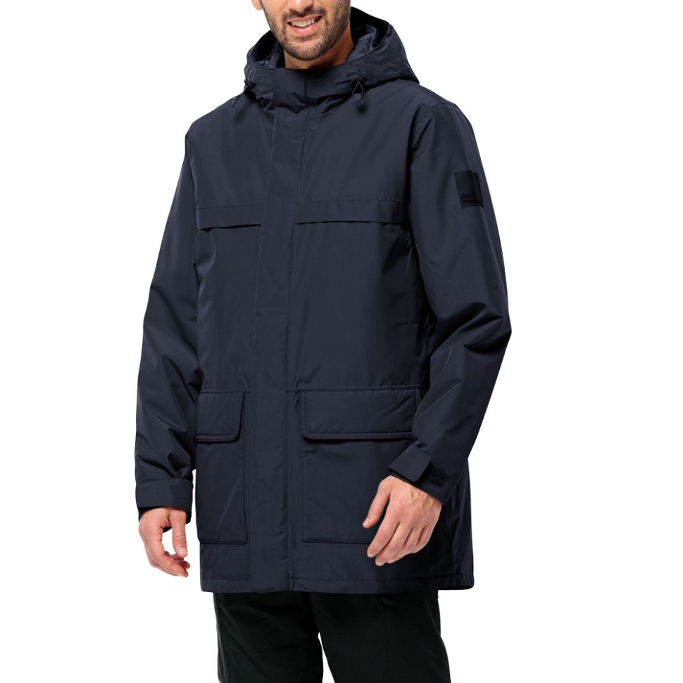 Куртка чоловіча Jack Wolfskin WINTERLAGER PARKA M синя 1115471-1010 изображение 1