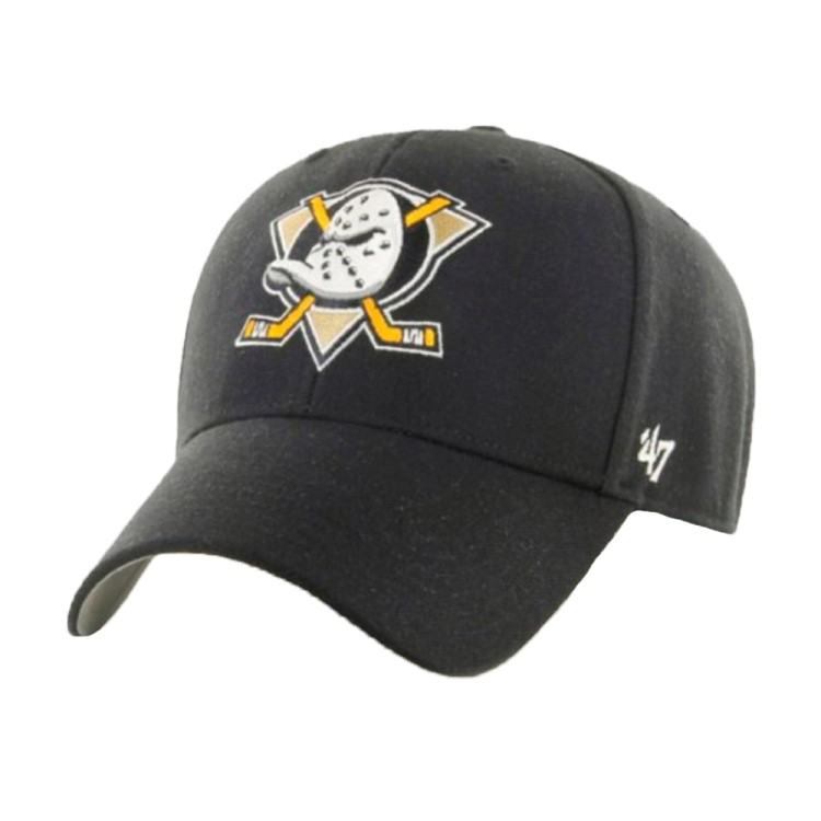 Бейсболка  47 Brand  NHL ANAHEIM DUCKS черная H-MVP25WBV-BKI изображение 1