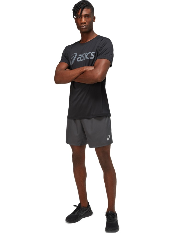 Футболка мужская Asics CORE ASICS TOP черная 2011C334-002 изображение 4
