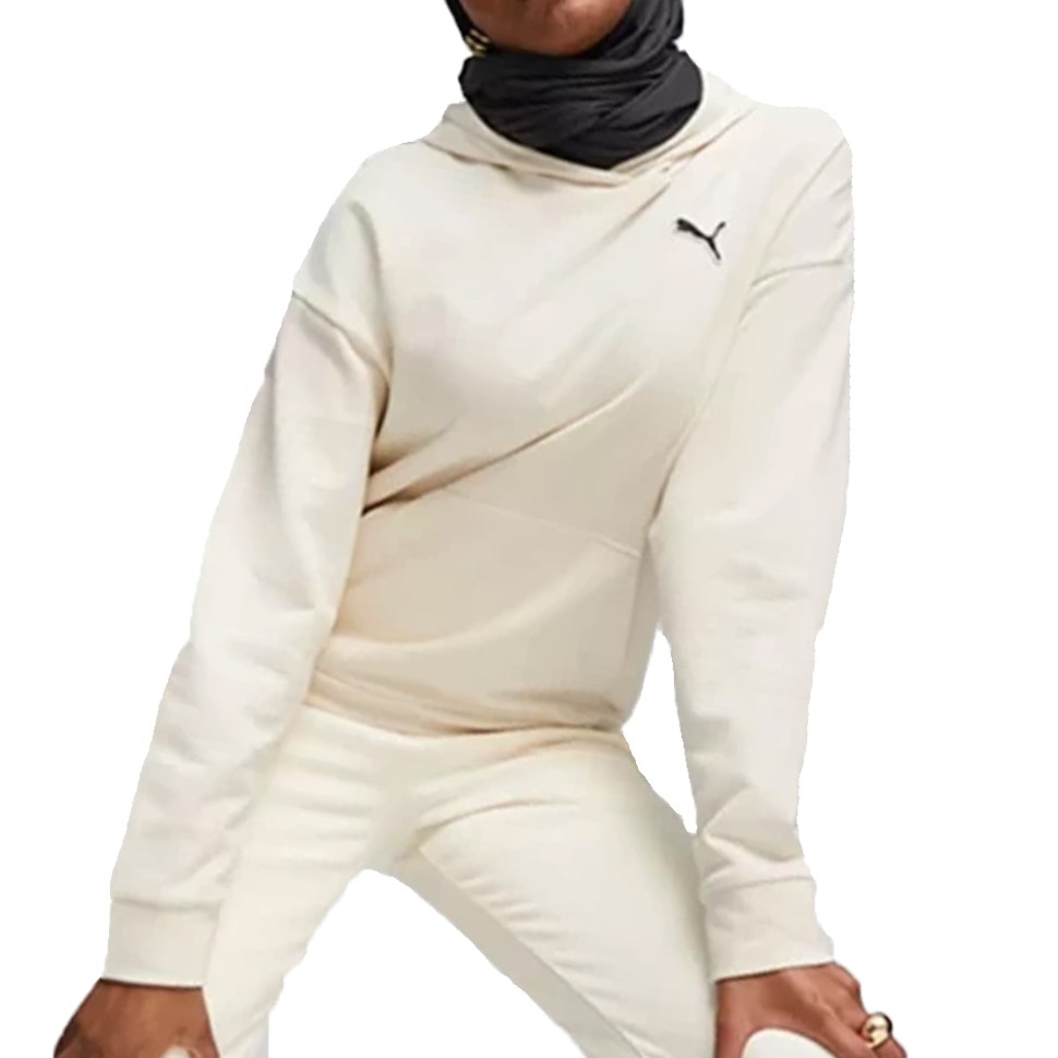 Толстовка женская Puma BETTER ESSENTIALS Hoodie TR белая 67598899 изображение 1