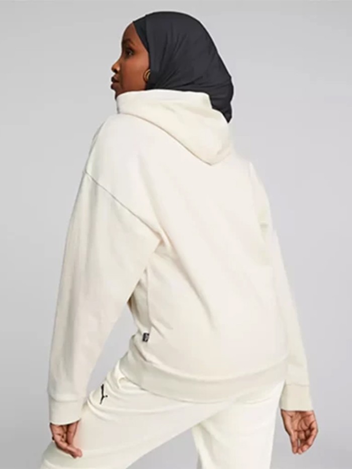 Толстовка жіноча Puma BETTER ESSENTIALS Hoodie TR біла 67598899 изображение 3