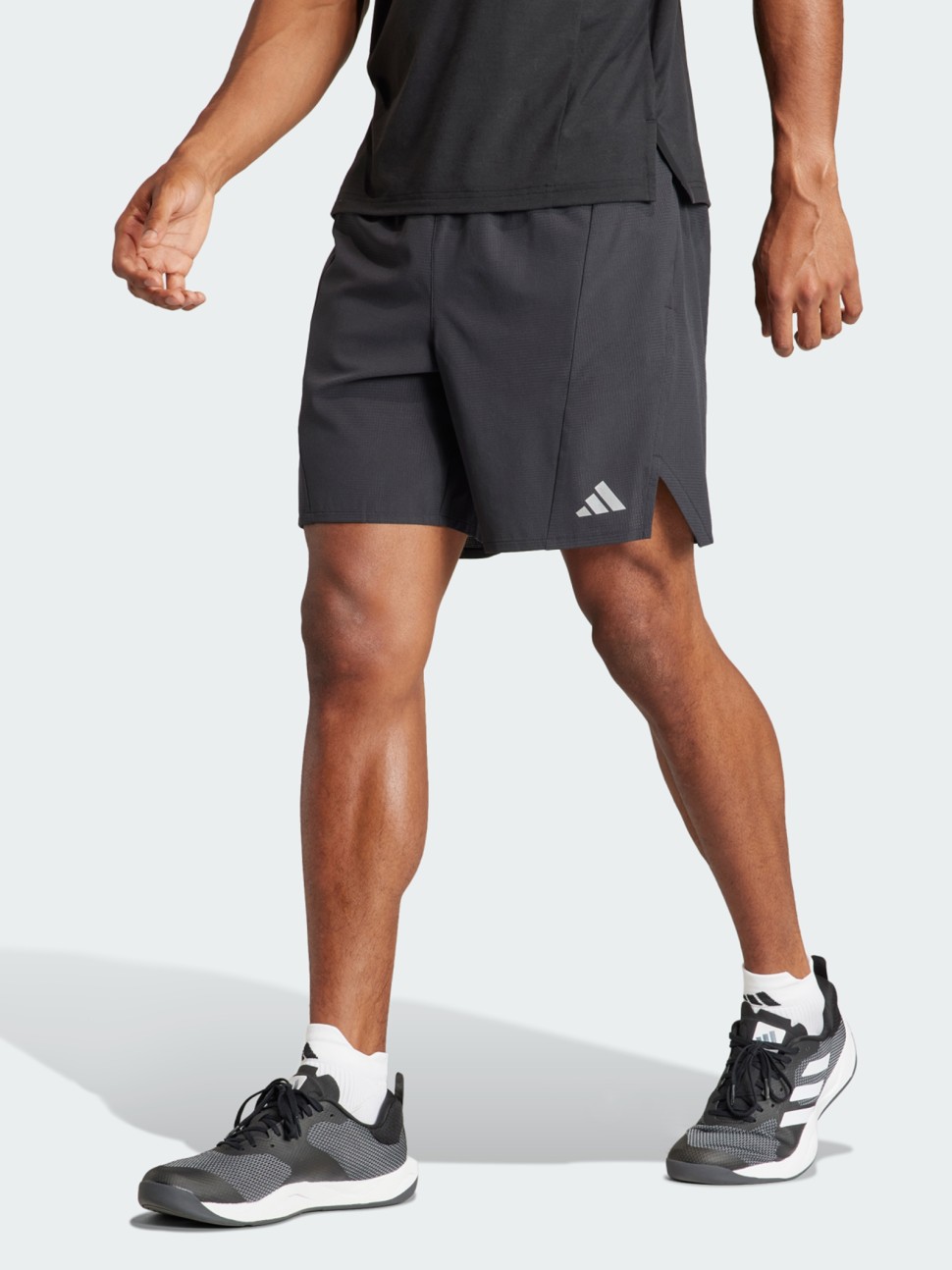 Шорти чоловічі Adidas D4T HR SHO чорні IS3732 — фото 2