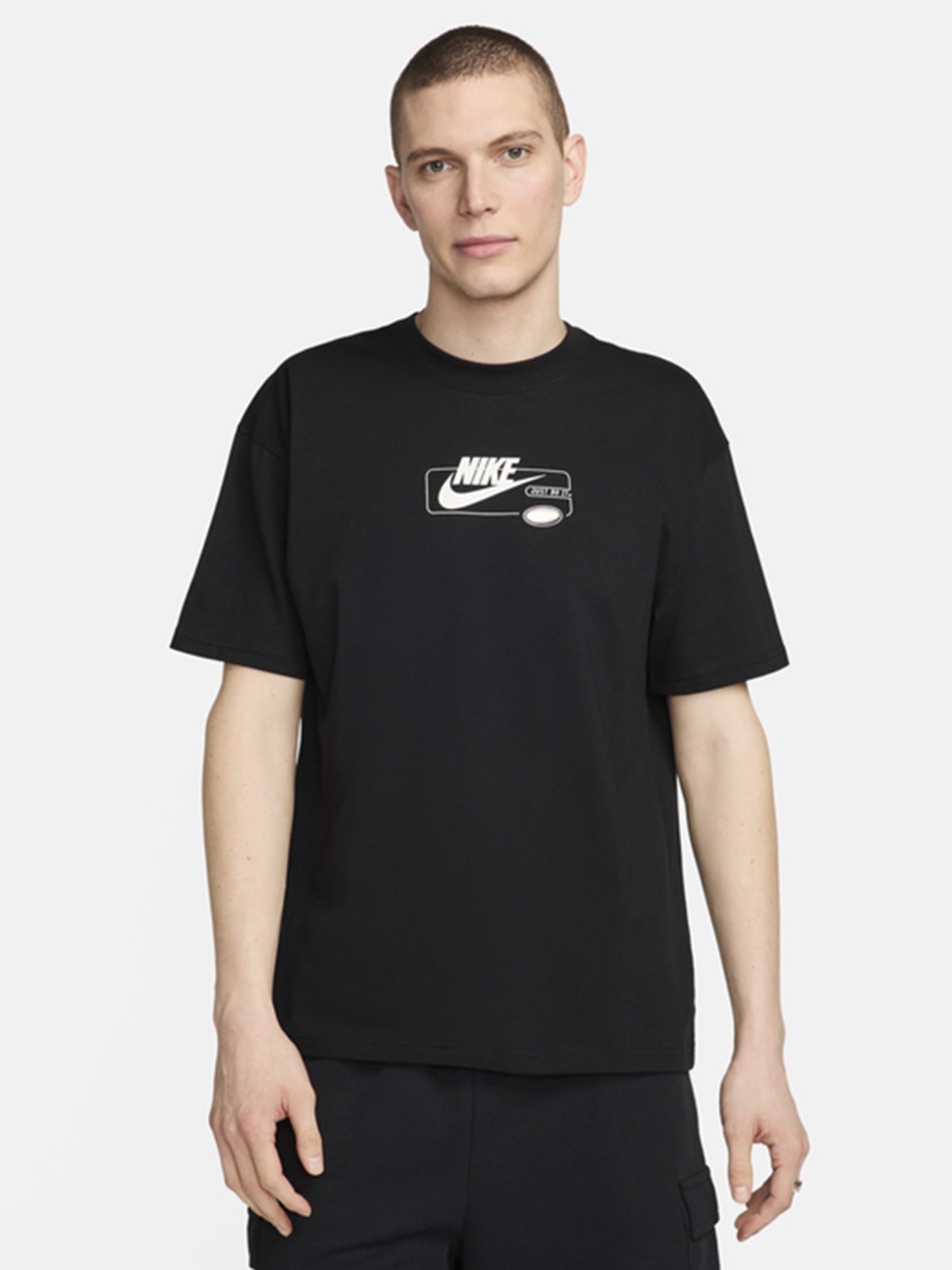 Футболка чоловіча Nike M NSW TEE M90 OC GRAPHIC PK4 чорна FV4047-010 — фото 2