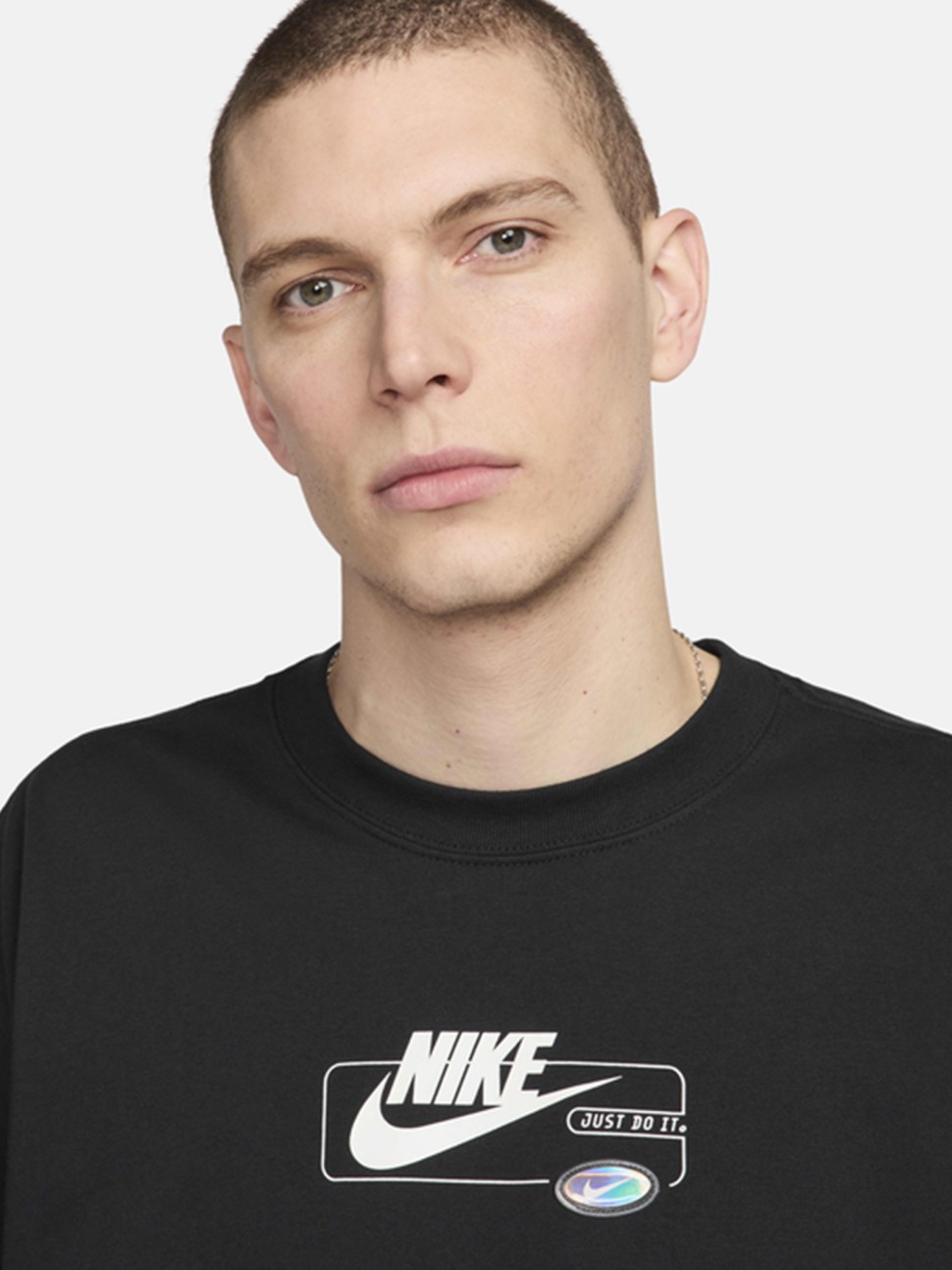 Футболка чоловіча Nike M NSW TEE M90 OC GRAPHIC PK4 чорна FV4047-010 — фото 4