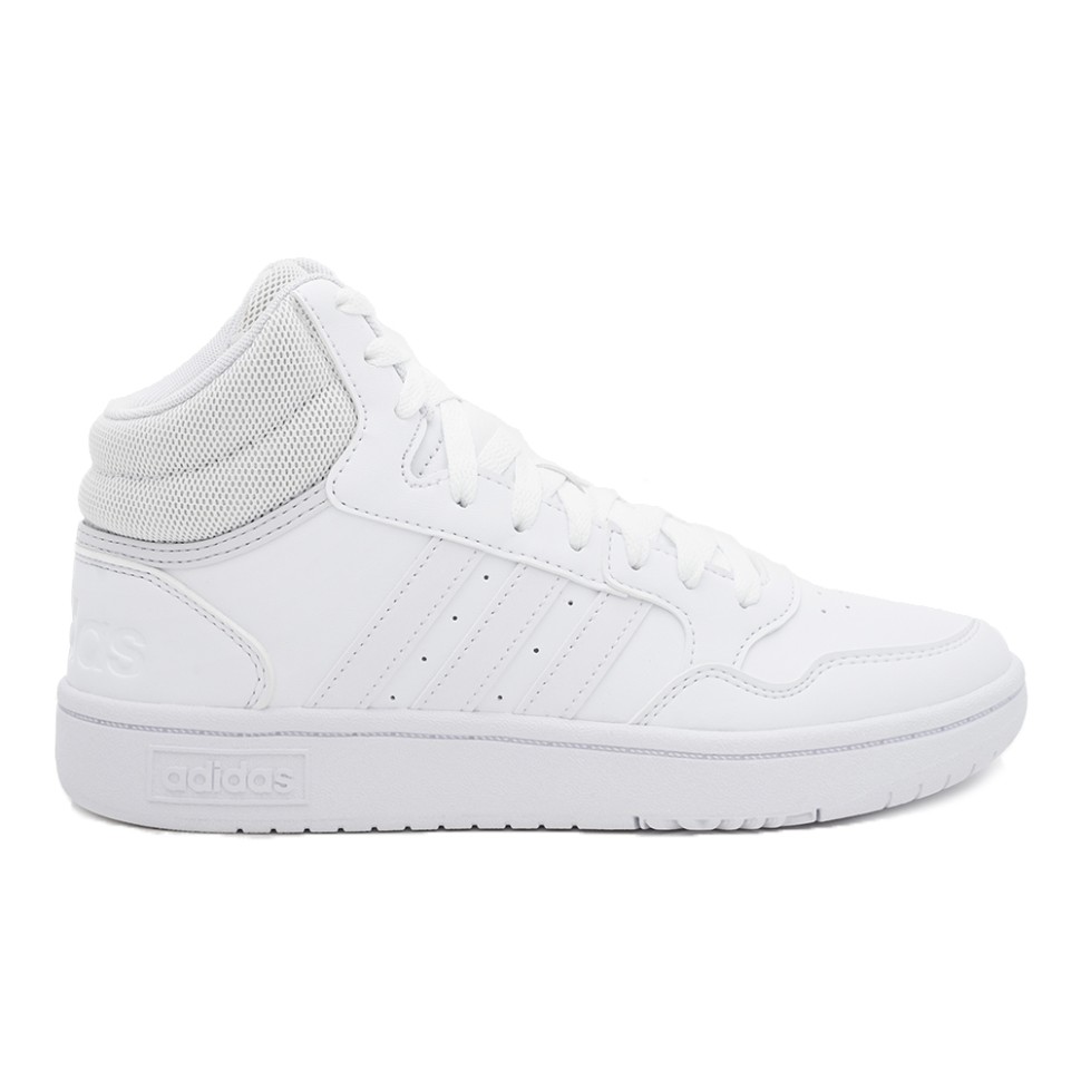 Кросівки жіночі Adidas HOOPS 3.0 MID W білі GW5457 — Sport City Кросівки жіночі Adidas HOOPS 3.0 MID W білі GW5457