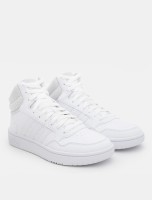 Кроссовки женские Adidas HOOPS 3.0 MID W белые GW5457 изображение 3