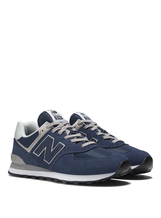 Кроссовки мужские New Balance 574 синие ML574EVN изображение 5