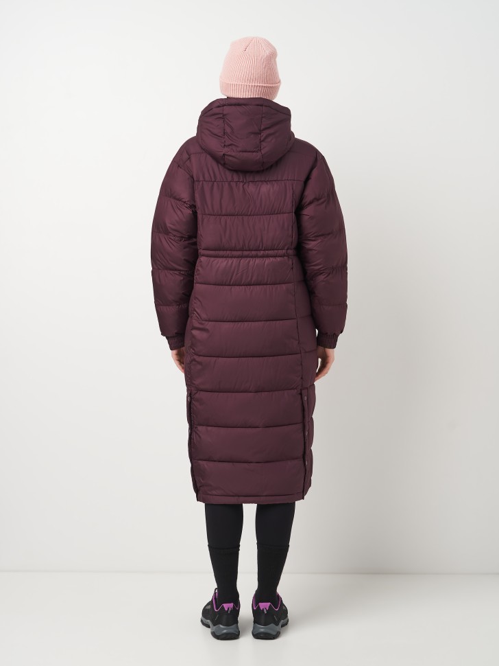 Куртка женская Columbia Pike Lake™ II Long Jacket бордовая 2051351-607  изображение 3