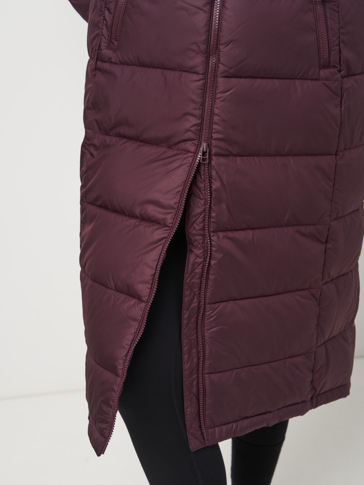 Куртка женская Columbia Pike Lake™ II Long Jacket бордовая 2051351-607  изображение 5