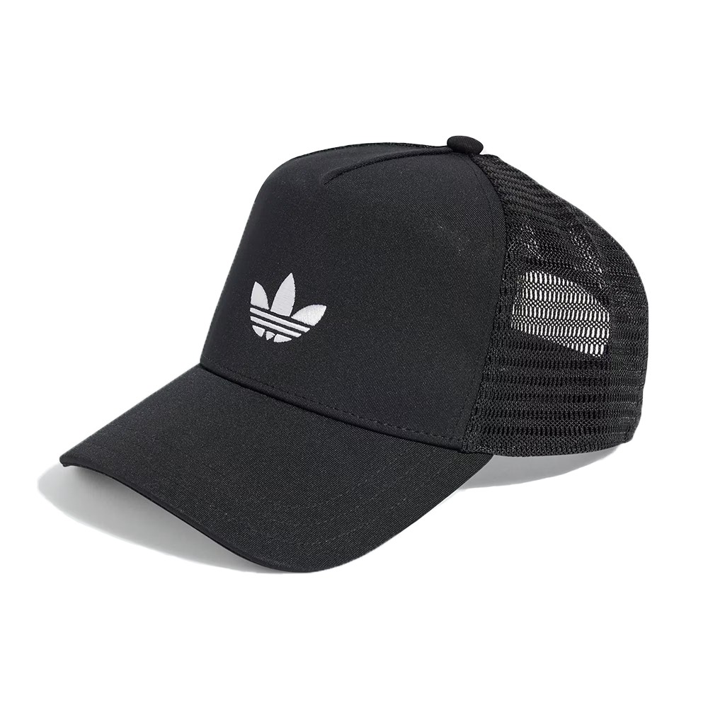 Бейсболка   Adidas CURVED TRUCKER черная JC6038