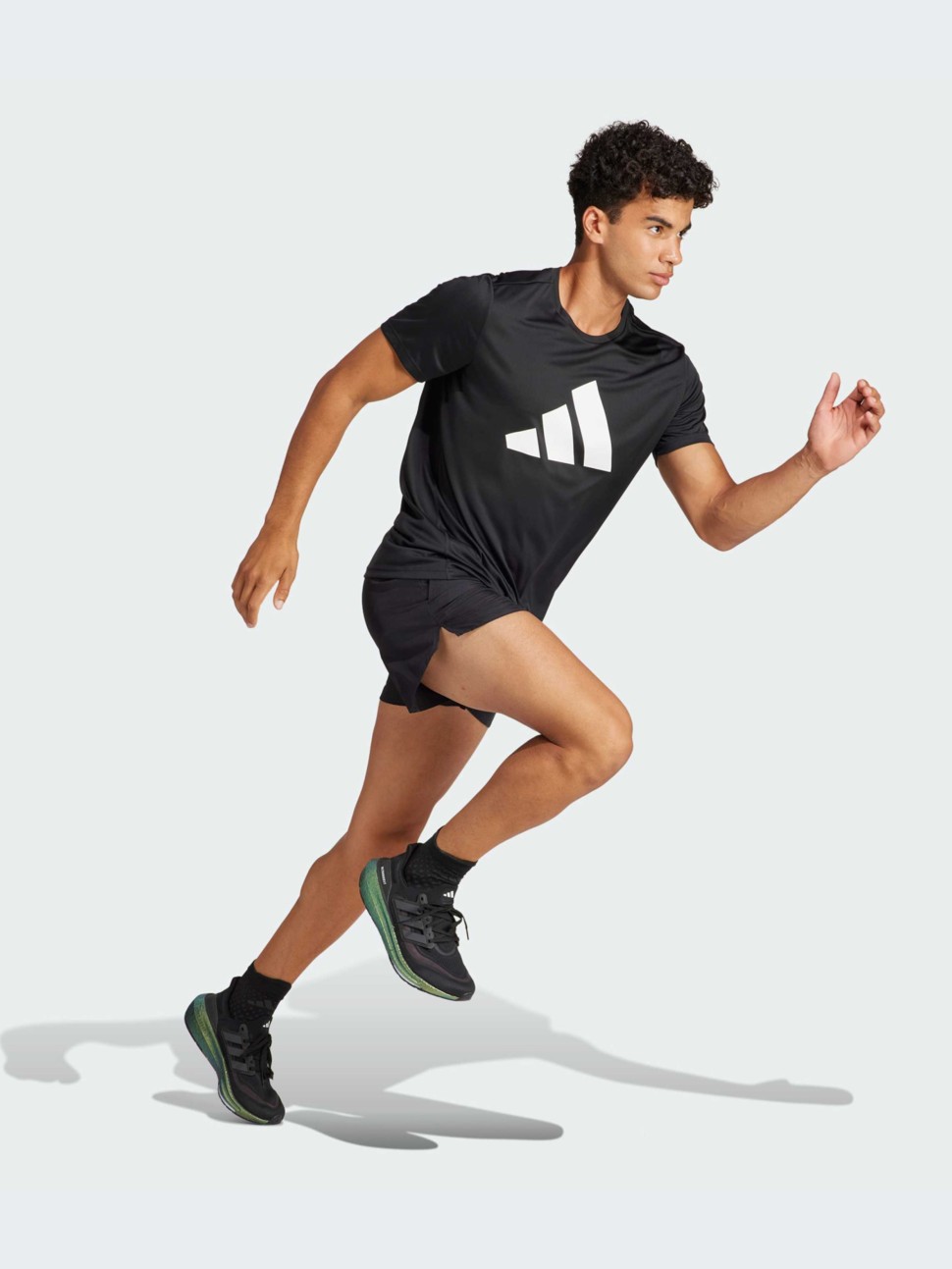 Шорти чоловічі Adidas RUN IT SHORT чорні IL7232 — фото 4