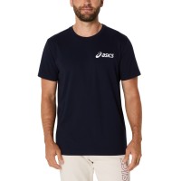 Футболка мужская Asics ASICS CHEST LOGO SS TEE темно-синяя 2031E659-402 изображение 1