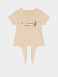 Футболка дитяча Radder Chino бежева 442588-125 изображение 2