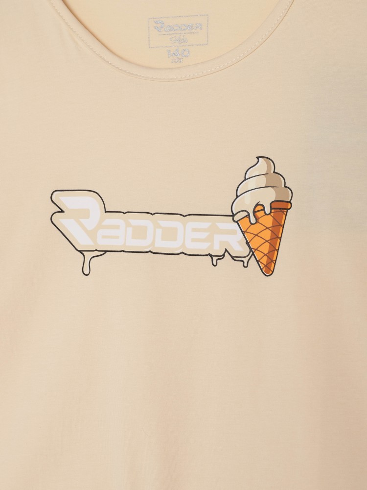 Футболка дитяча Radder Chino бежева 442588-125 изображение 4