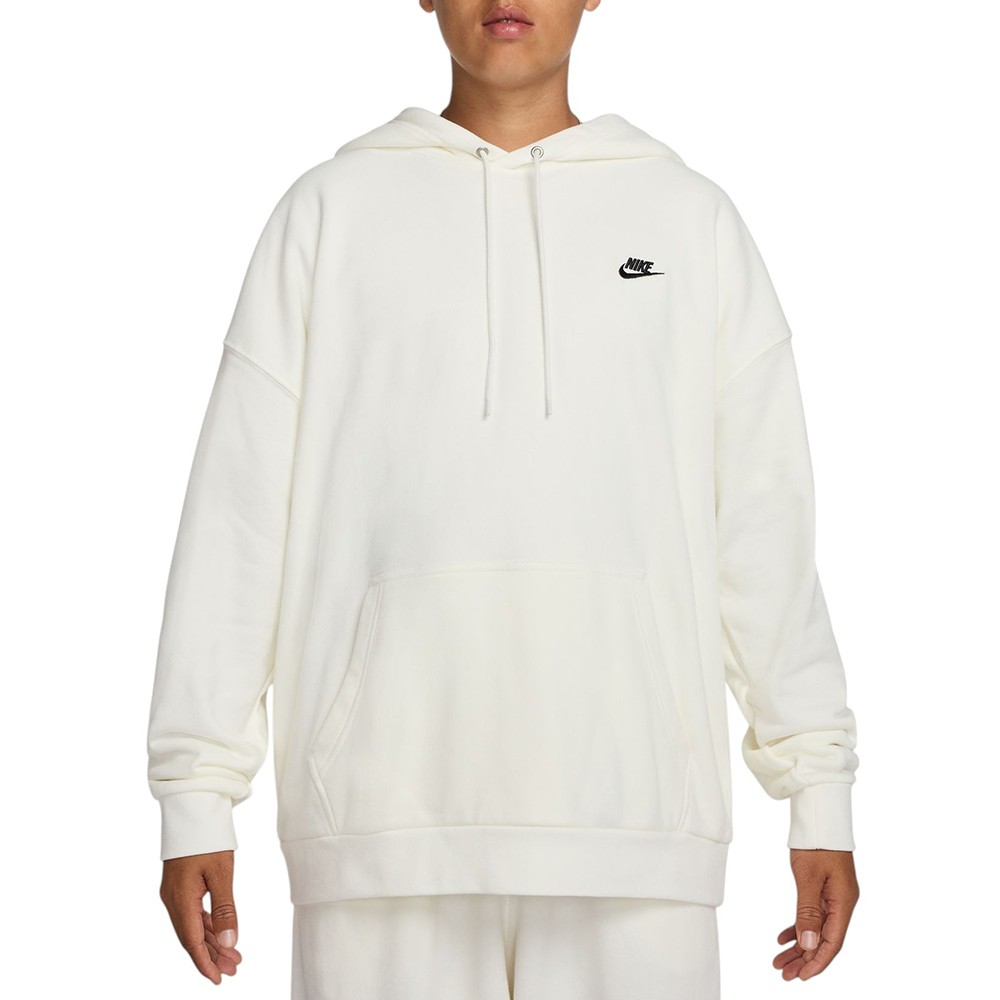 Толстовка мужская Nike M NK CLUB FT OVERSIZED PO HDY белая HJ1816-133 изображение 1