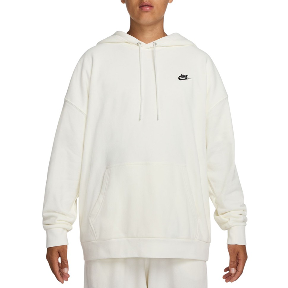 Толстовка чоловіча Nike M NK CLUB FT OVERSIZED PO HDY біла HJ1816-133 — фото 1