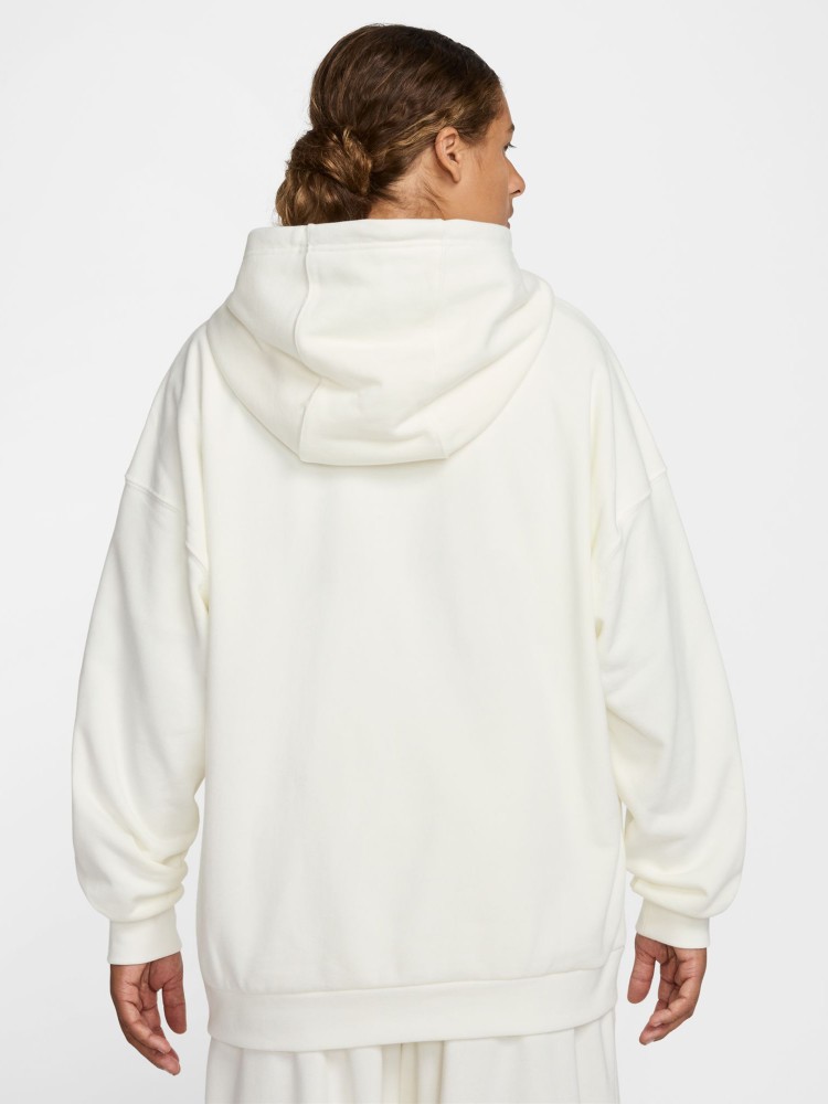 Толстовка чоловіча Nike M NK CLUB FT OVERSIZED PO HDY біла HJ1816-133 изображение 3