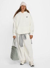 Толстовка чоловіча Nike M NK CLUB FT OVERSIZED PO HDY біла HJ1816-133 изображение 8