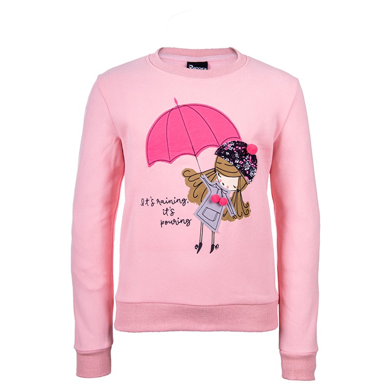 Толстовка детская Radder Kirby розовая 442032-600 изображение 1